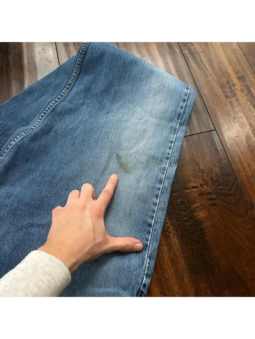 Levis 505 Vintage 90s Straight Leg XX USA Jeans 40x30 Med Wash Act 36x29